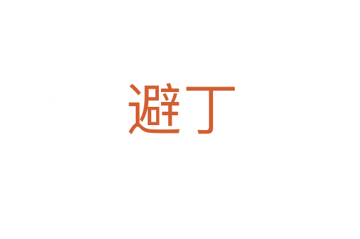 避丁